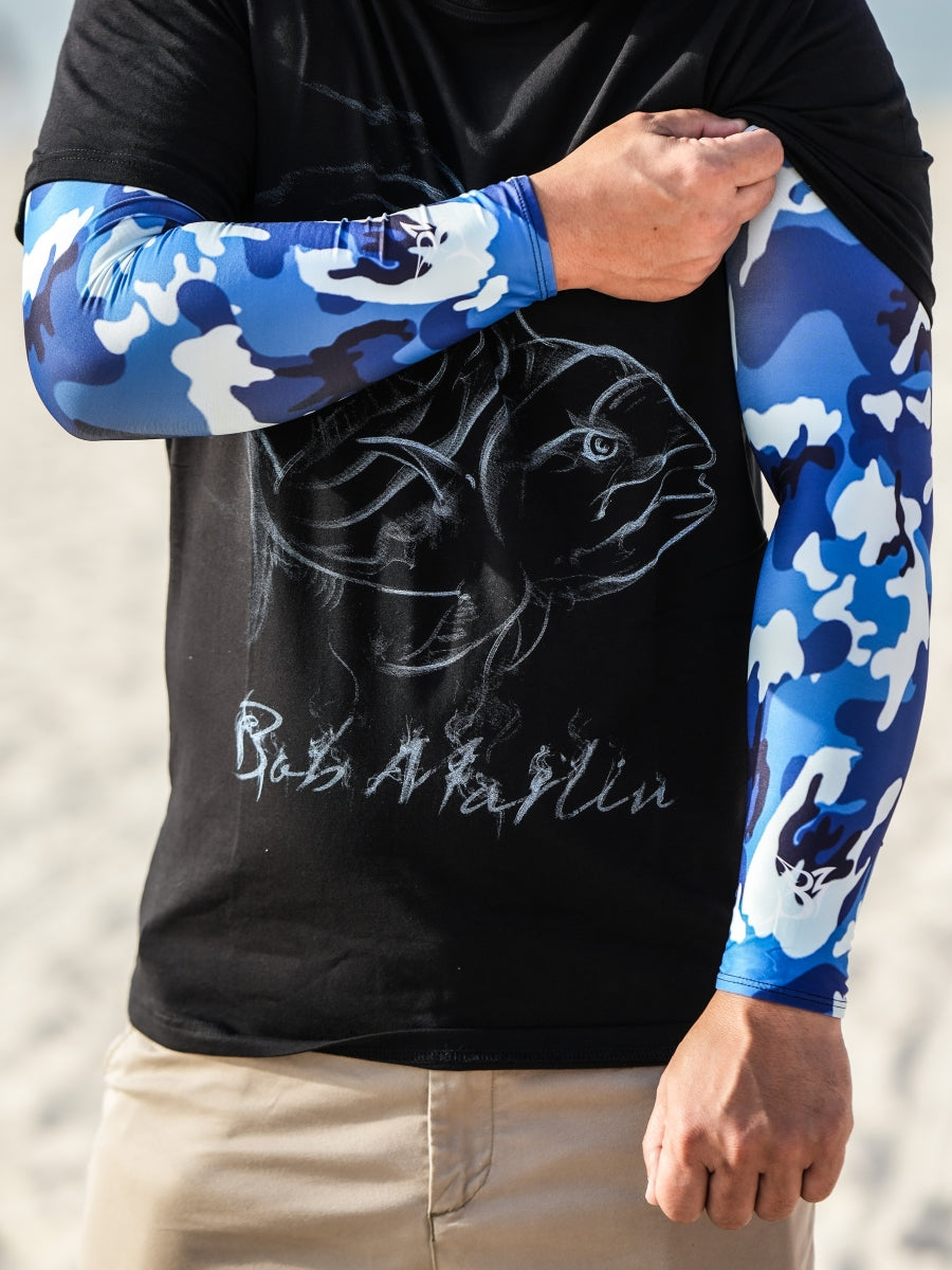 Bob Marlin Arm Shields Bob Camo Blue (view 2 of 3)