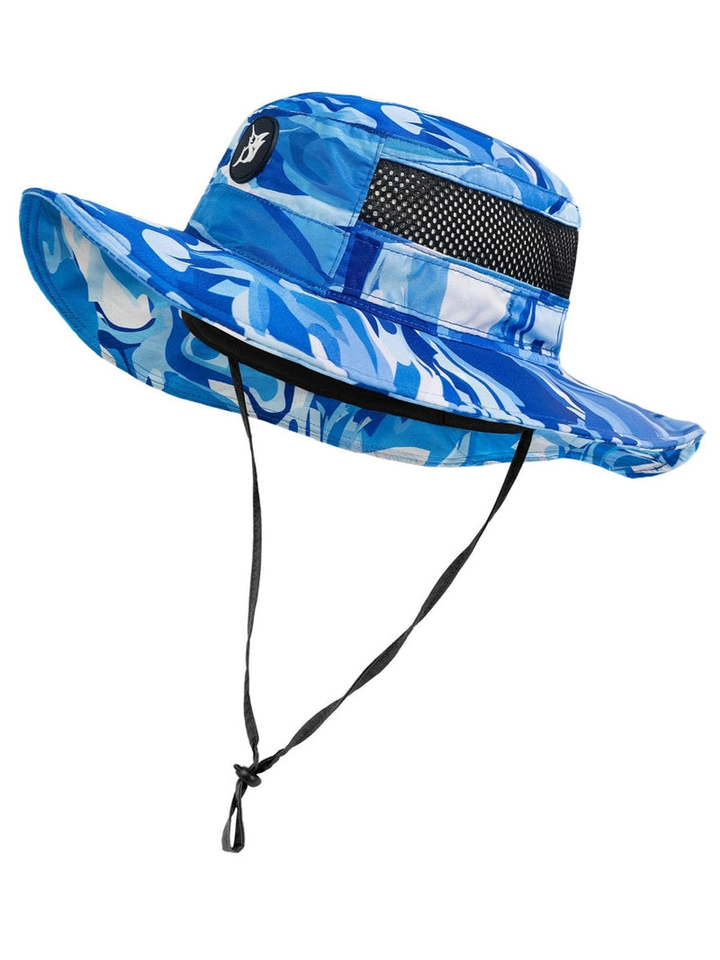 Bob Marlin Bucket Hat Blue Storm - One Size
