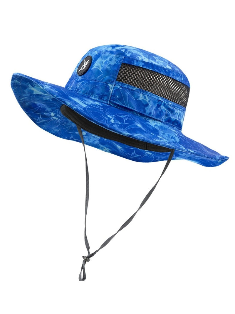 Bob Marlin Bucket Hat Grander Blue - One Size