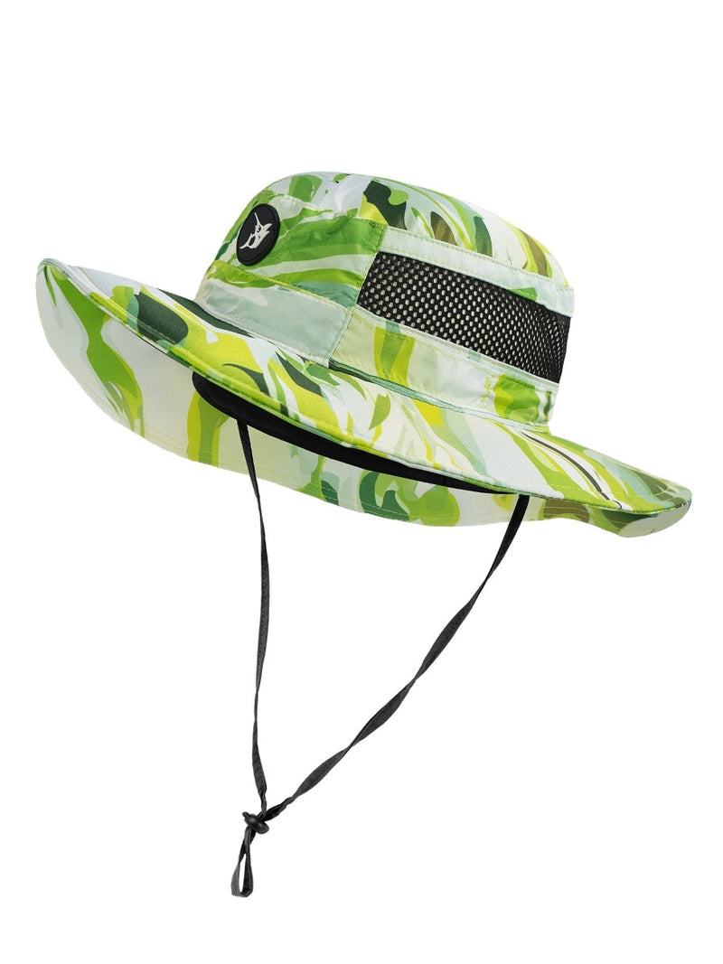 Bob Marlin Bucket Hat Green Storm - One Size