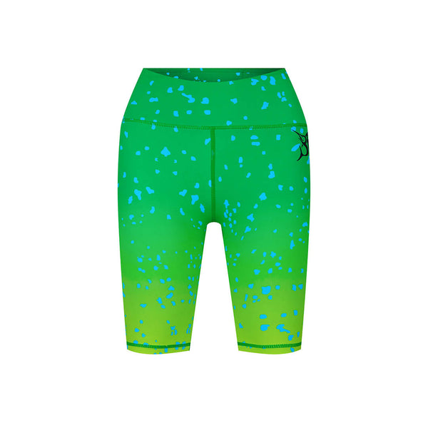 Bob Marlin Women's Recycled Short Leggings Bob Mahi – Performance fishing apparel designed for sun protection, comfort, and offshore durability.