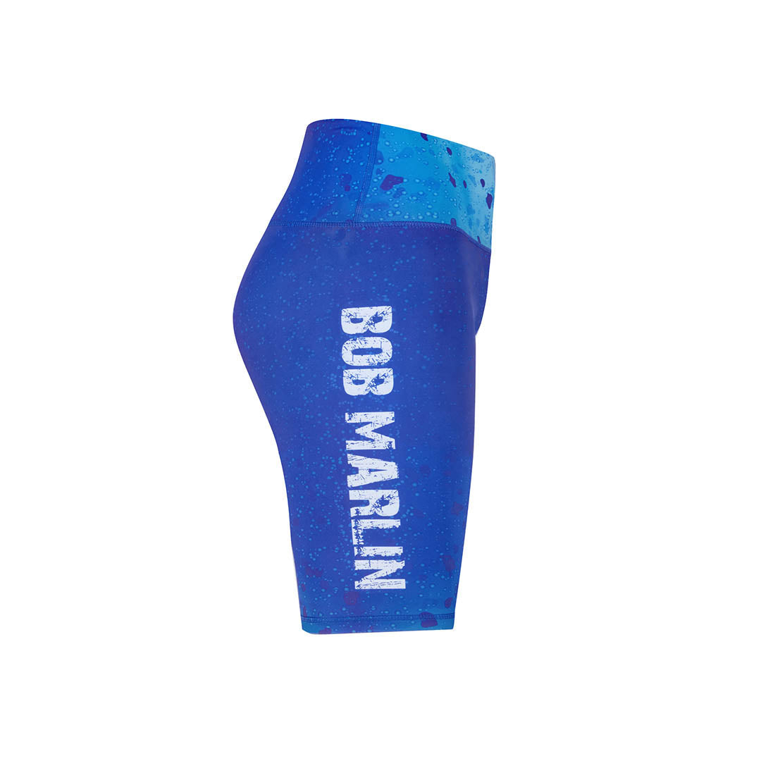 Bob Marlin Women's Recycled Short Leggings Bob Mahi Blue - XL