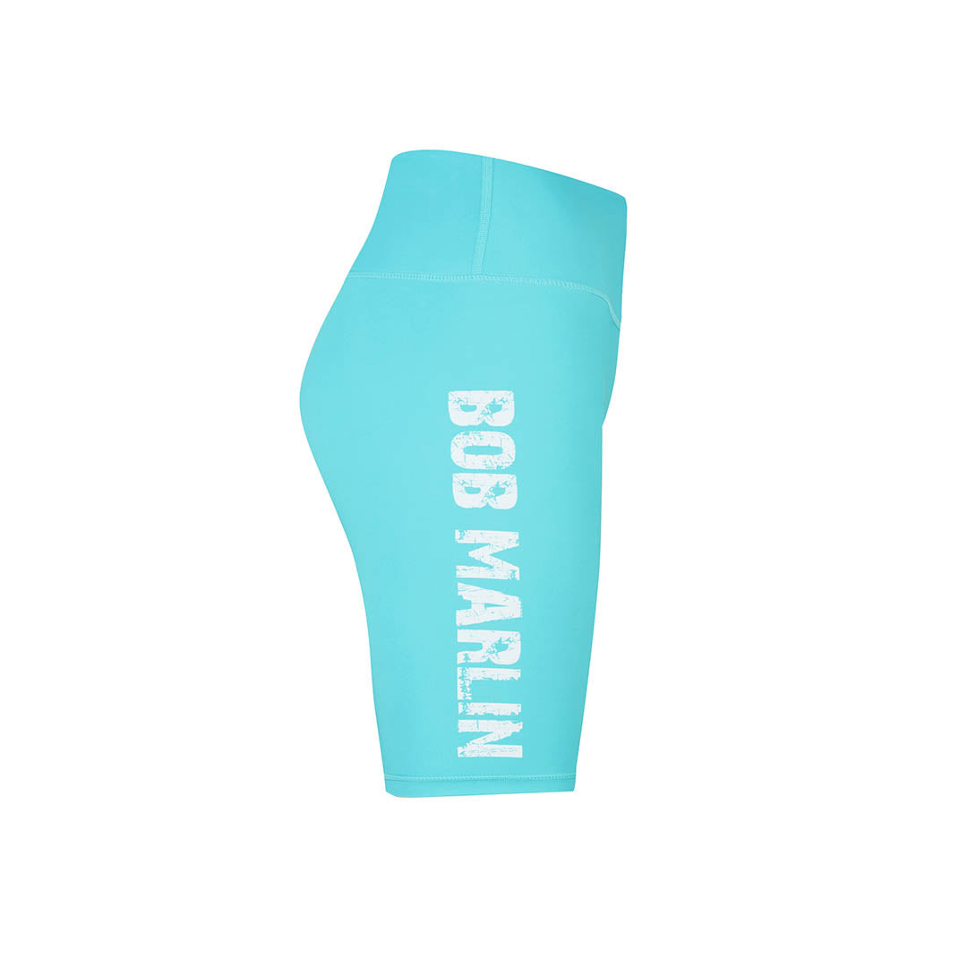 Bob Marlin Women's Recycled Short Leggings Aqua (view 3 of 3)