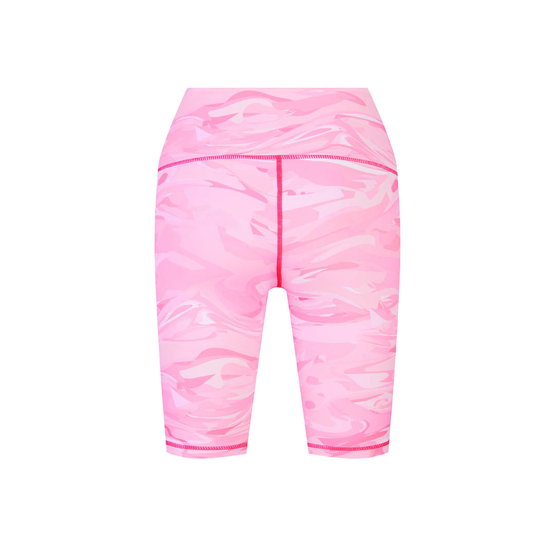 Bob Marlin Women's Recycled Short Leggings Pink Storm (view 2 of 3)