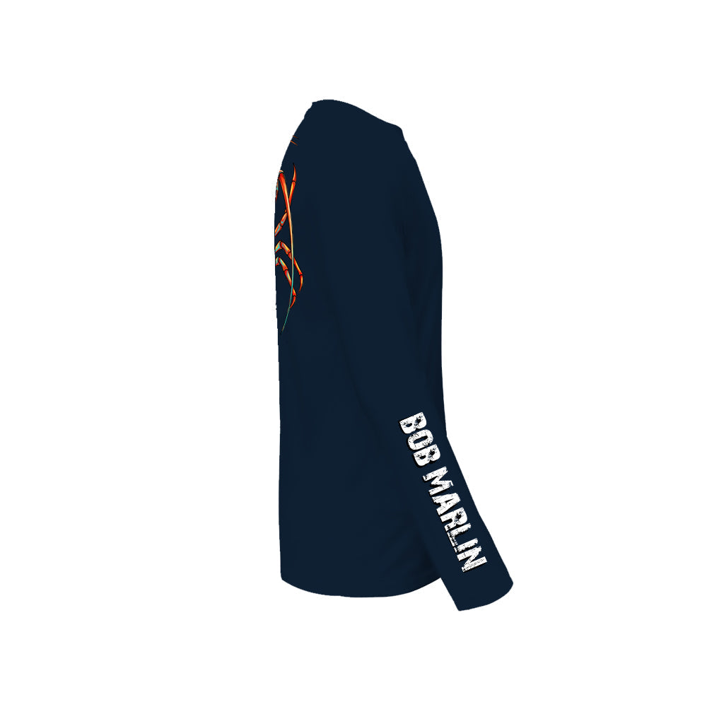 Bob Marlin Performance Shirt Natty Lobster Navy Blue