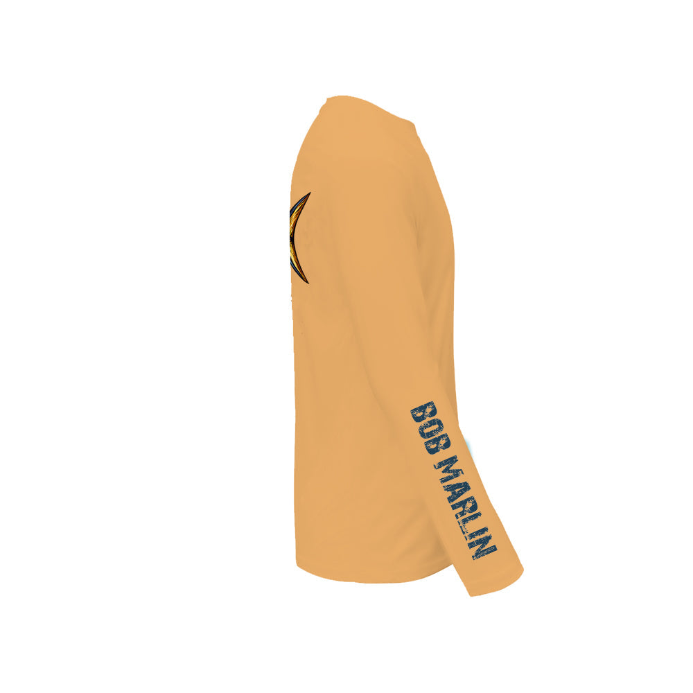 Bob Marlin Performance Shirt Natty Rooster Melon