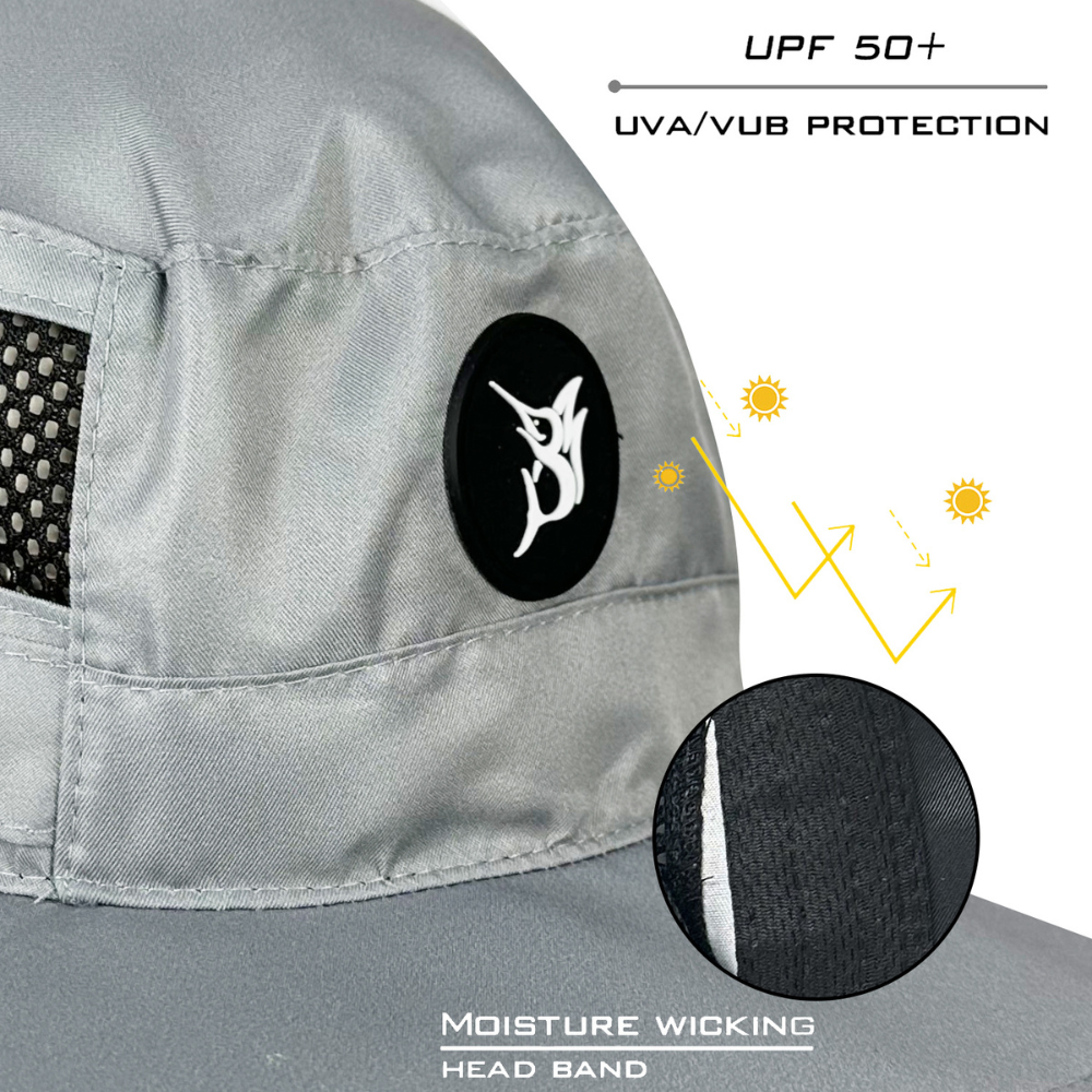 Bob Marlin Bucket Hat Grey