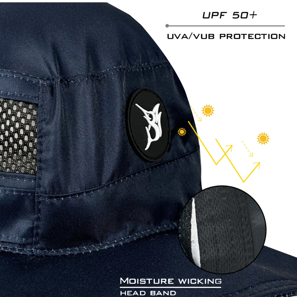 Bob Marlin Bucket Hat Navy