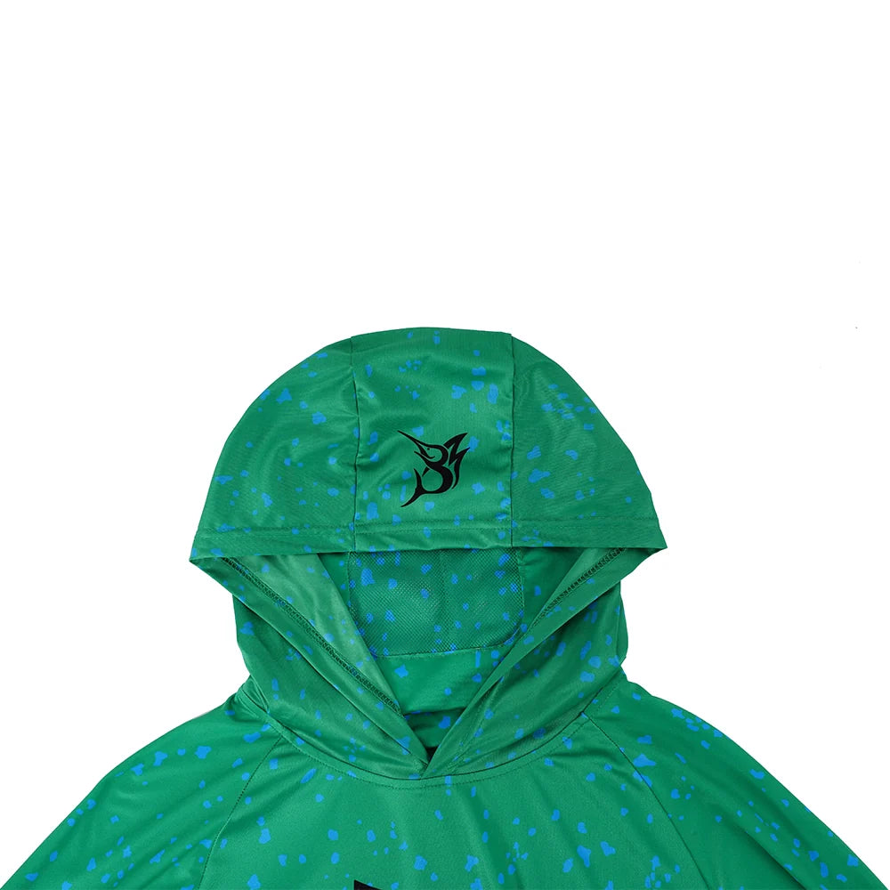 Bob Marlin Performance Hoody With Built-in Face Mask Bob Mahi - XXL