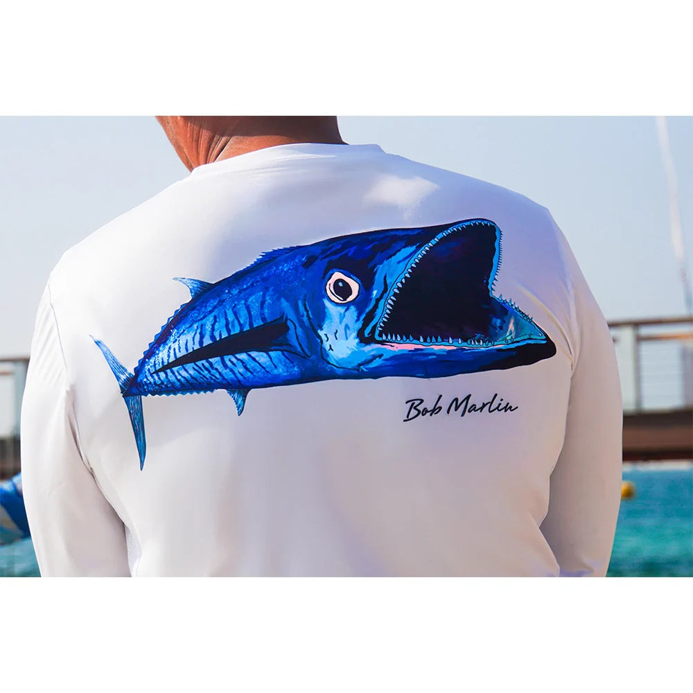 Bob Marlin Performance Shirt Natty King White (view 2 of 6)