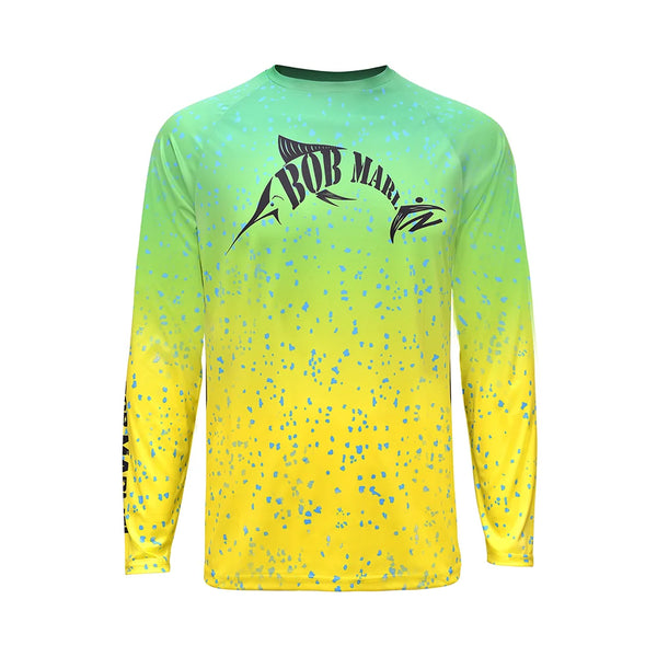 Bob Marlin Performance Shirt Bob Mahi - Youth – Performance fishing apparel designed for sun protection, comfort, and offshore durability.