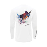 قميص الأداء Sail Rebel White - للشباب