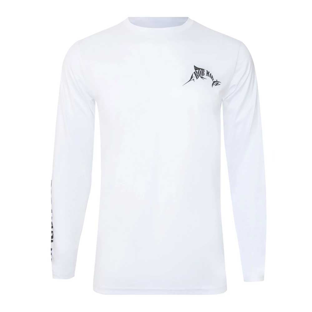 Bob Marlin Performance Shirt Sail Rebel White - Youth - YM