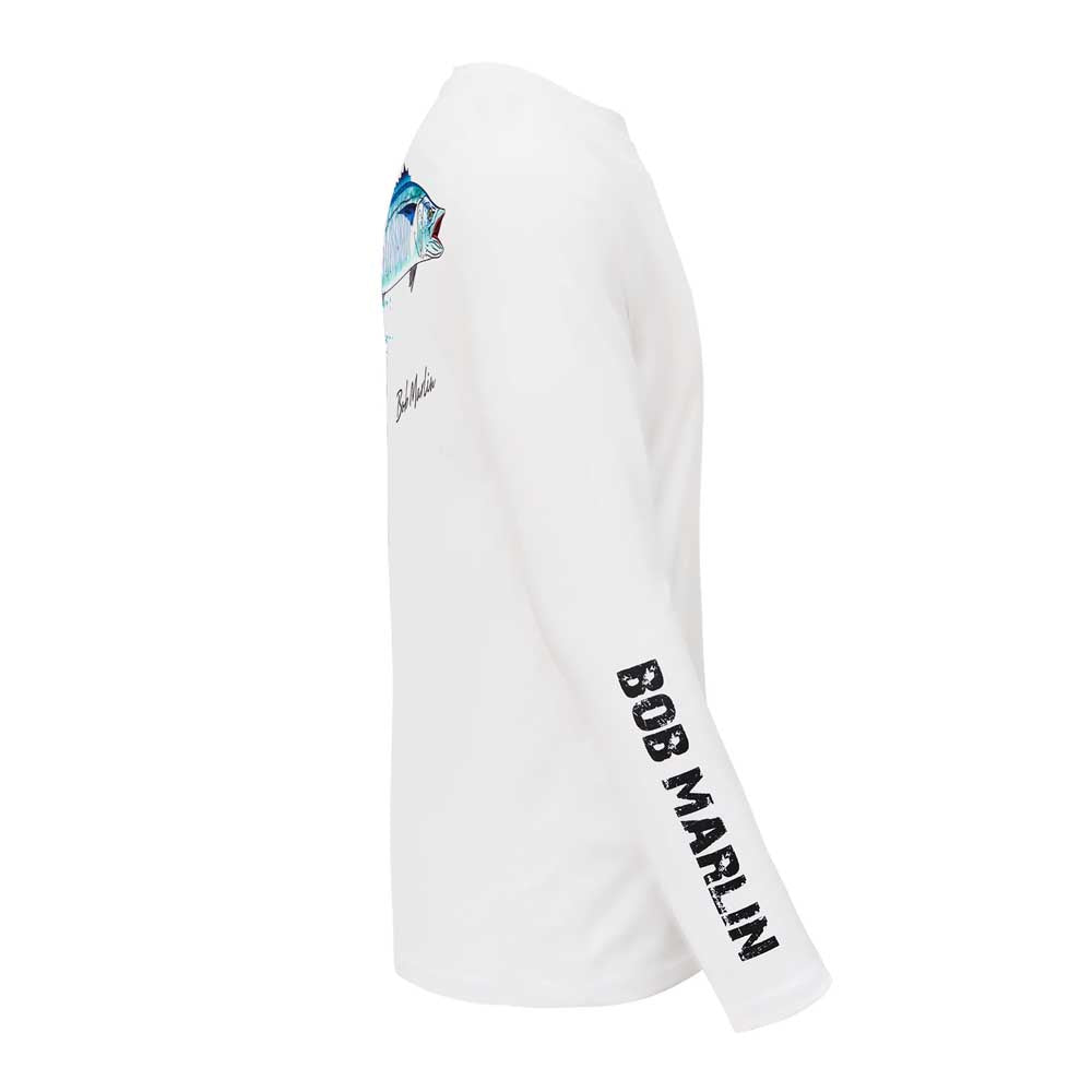 Bob Marlin Performance Shirt King Bob White - Youth - YL