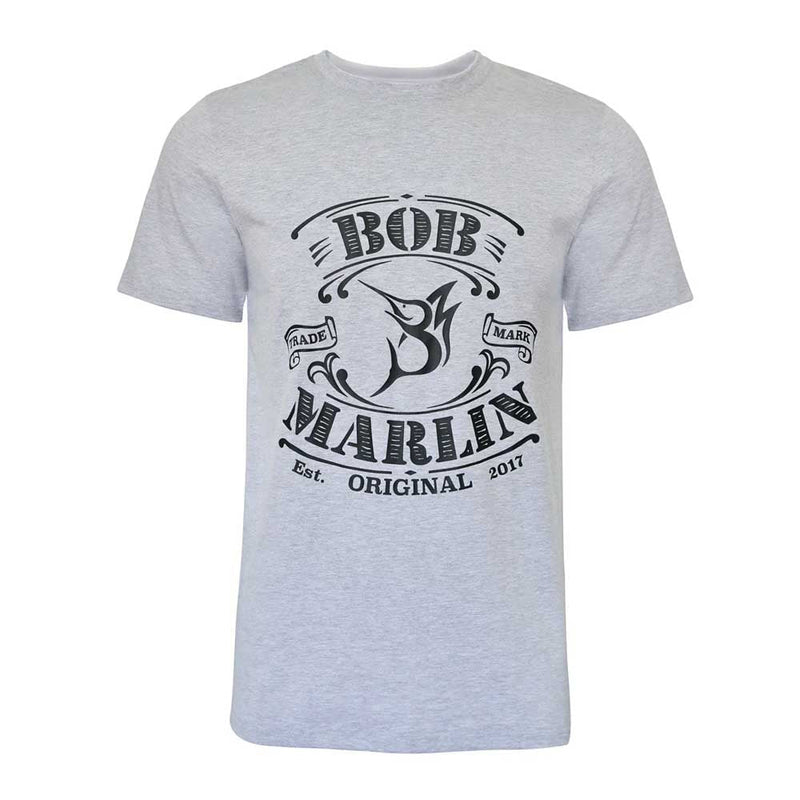 Bob Marlin T-Shirt Vintage Grey - T-Shirts (view 1 of 2)