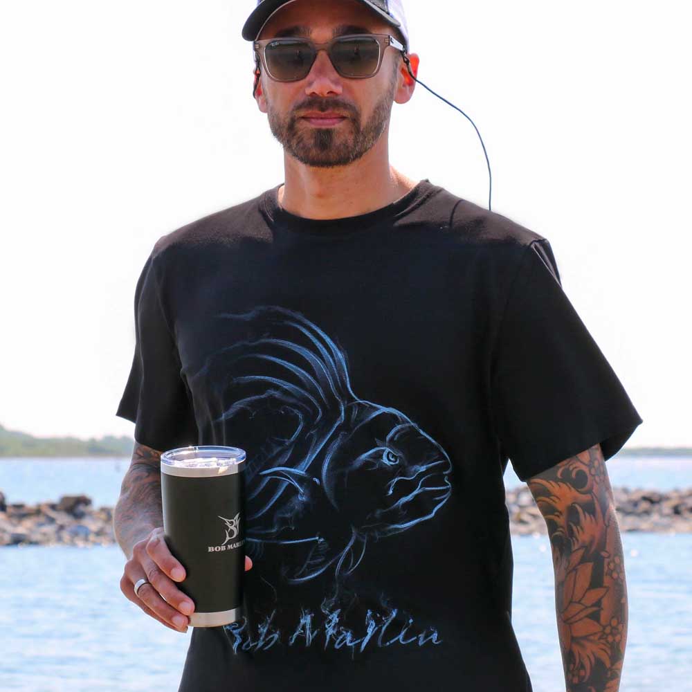Bob Marlin T-Shirt Smoke Rooster (view 2 of 3)