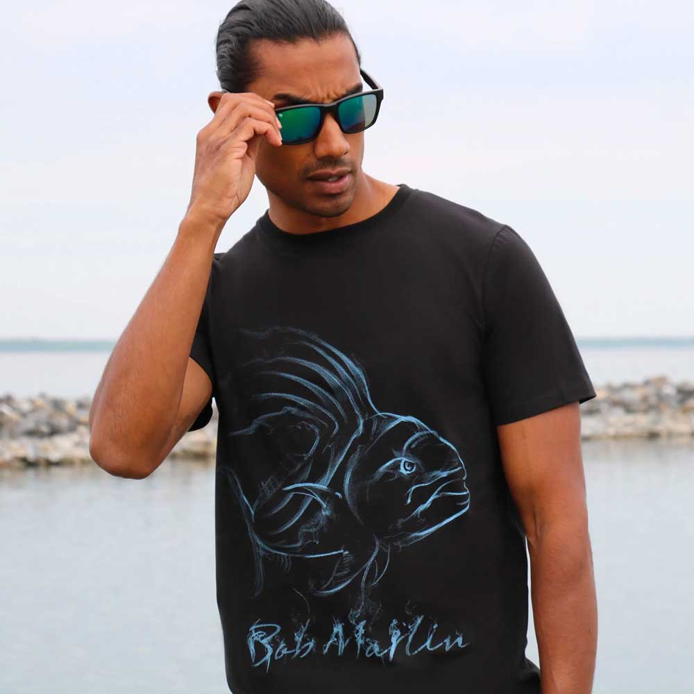 Bob Marlin T-Shirt Smoke Rooster (view 3 of 3)