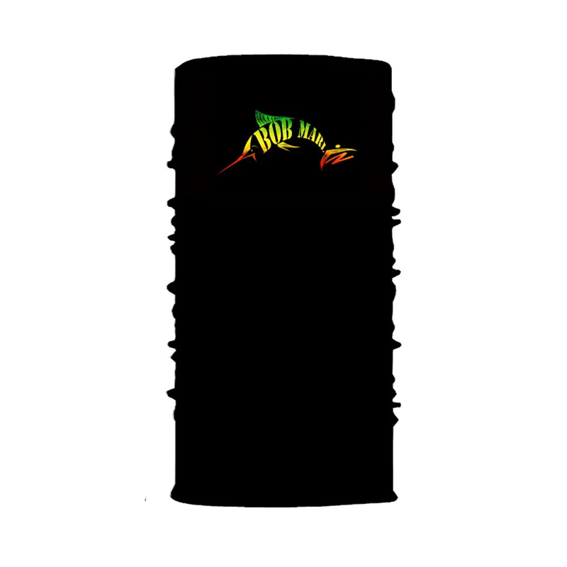 Bob Marlin Face Shield Black Rasta - One Size