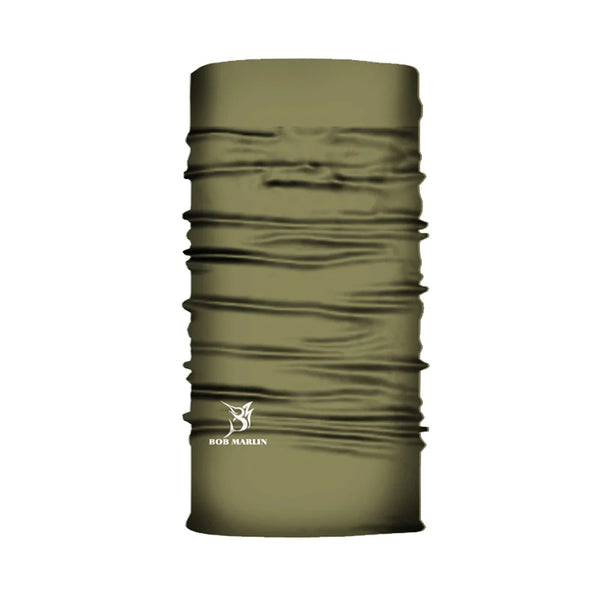 Bob Marlin Face Shield BM Army Green – Performance fishing apparel designed for sun protection, comfort, and offshore durability.