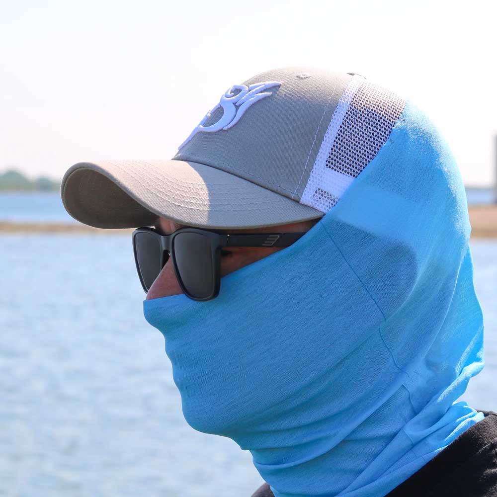 Bob Marlin Face Shield BM Light Blue (view 1 of 3)