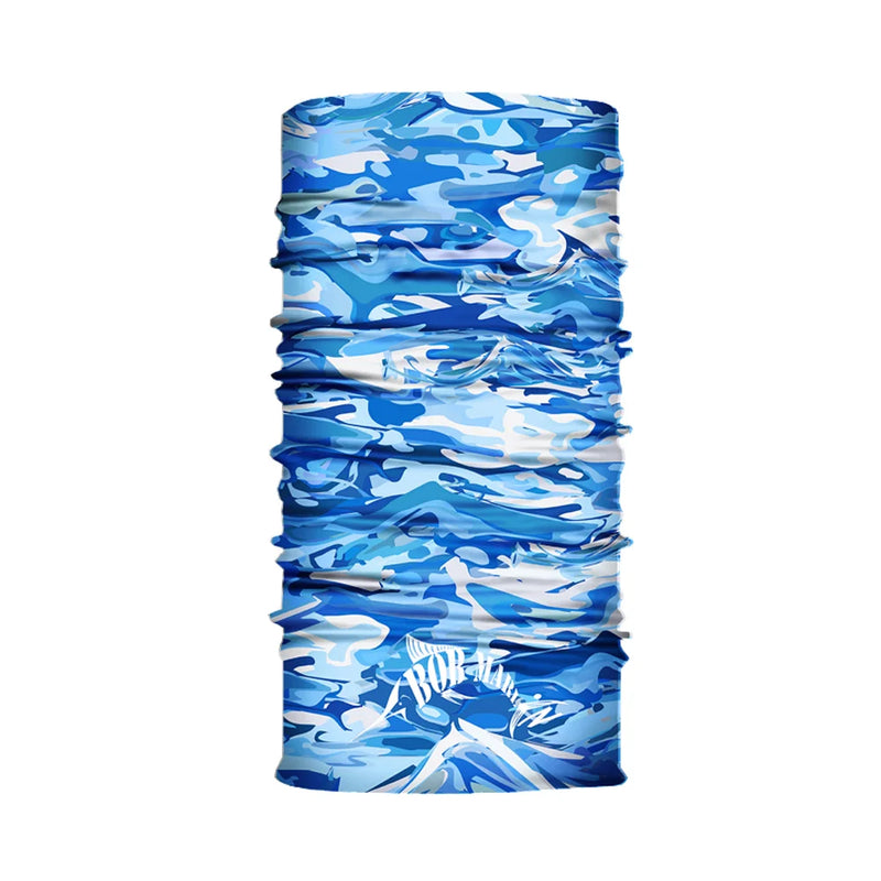 Bob Marlin Face Shield Blue Storm - One Size
