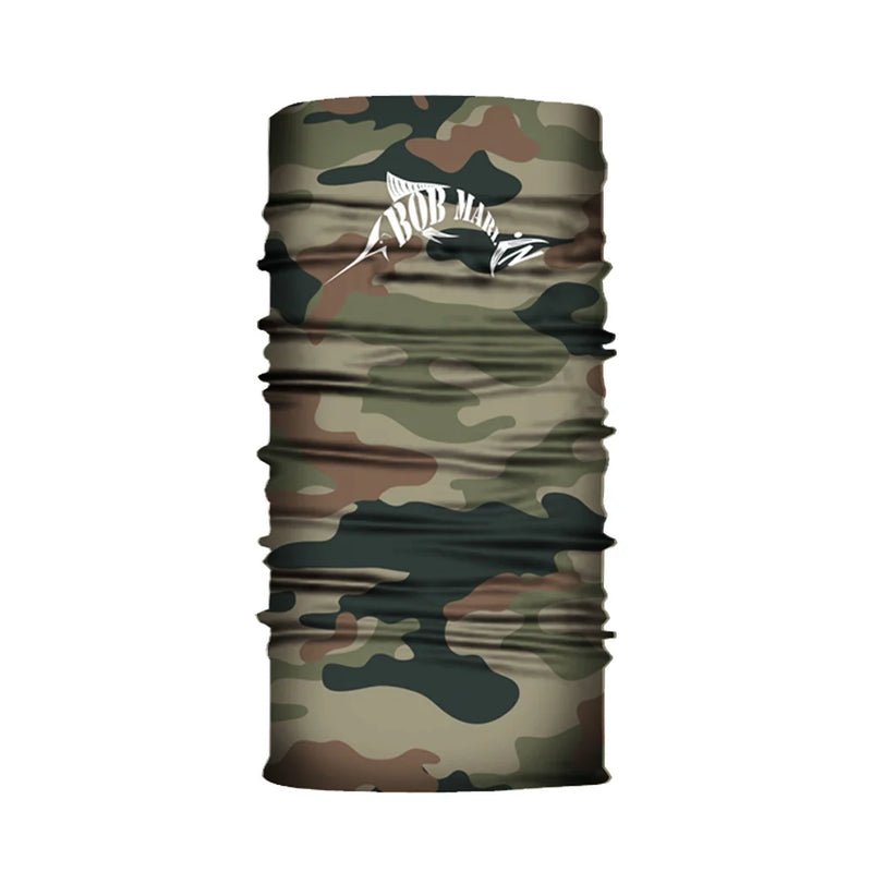 Bob Marlin Face Shield Bob Camo Forest - One Size