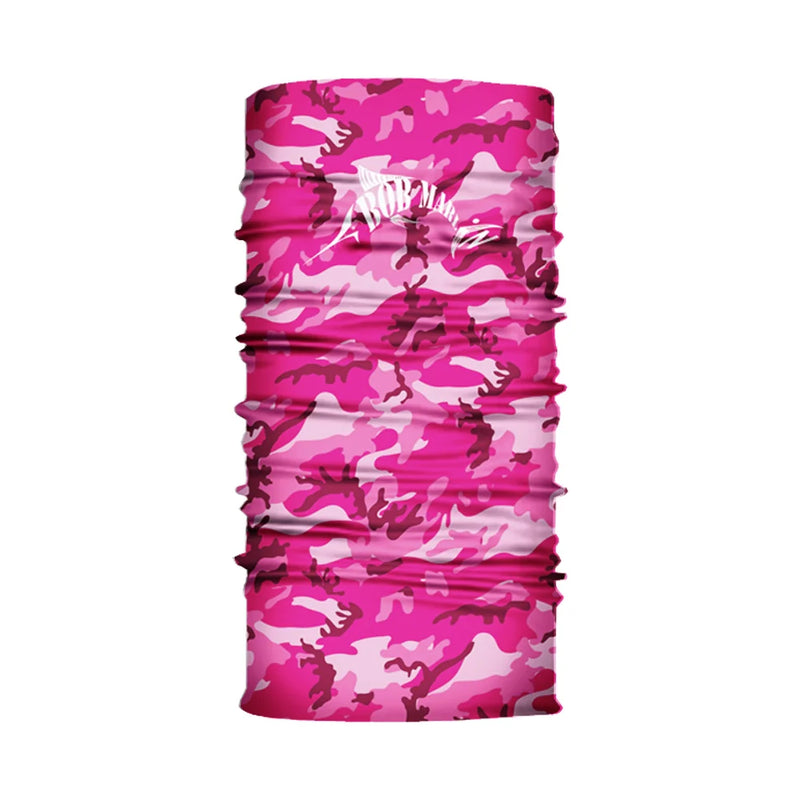 Bob Marlin Face Shield Bob Camo Pink - One Size