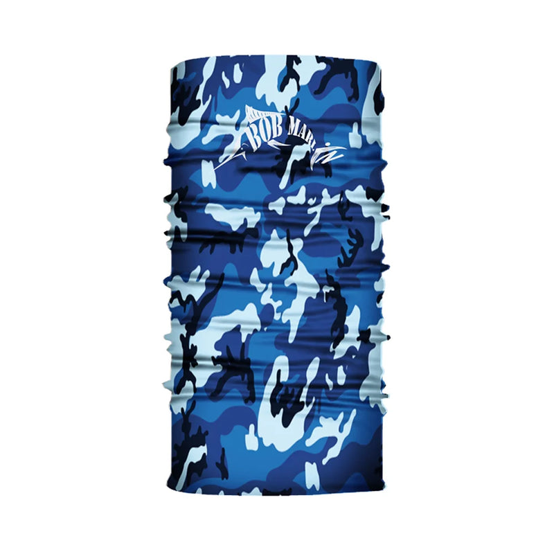 Bob Marlin Face Shield Bob Camo Blue - One Size
