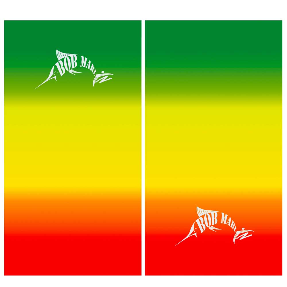 Bob Marlin Face Shield Rasta Flag (view 2 of 3)