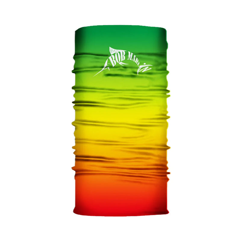 Bob Marlin Face Shield Rasta Flag - One Size