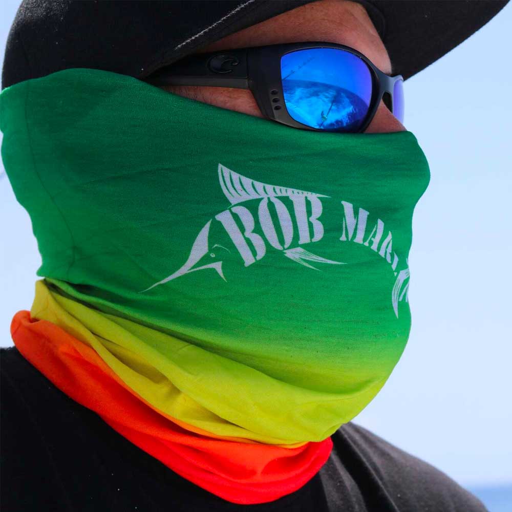 Bob Marlin Face Shield Rasta Flag (view 1 of 3)