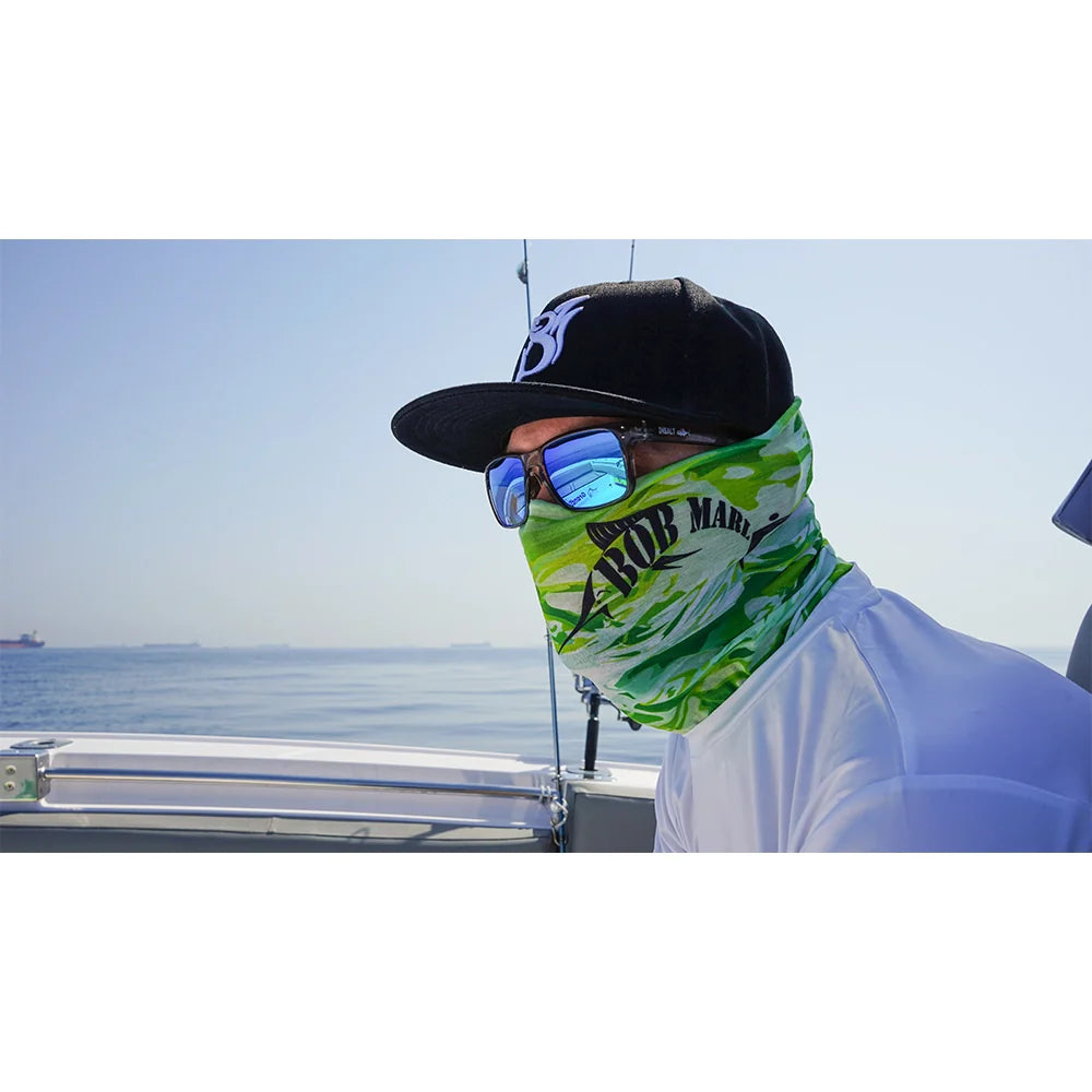 Bob Marlin Face Shield Green Storm (view 1 of 3)