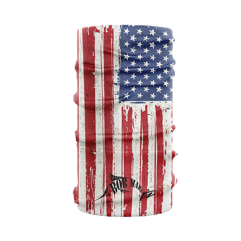 Bob Marlin Face Shield USA Flag - One Size