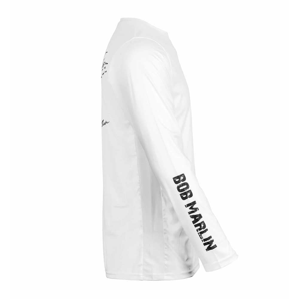 Bob Marlin Performance Shirt Sword Rebel White - XXL