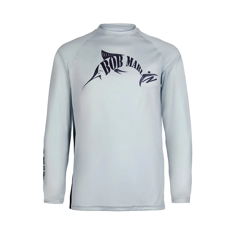 Bob Marlin Performance Shirt BM Grey (view 1 of 3)