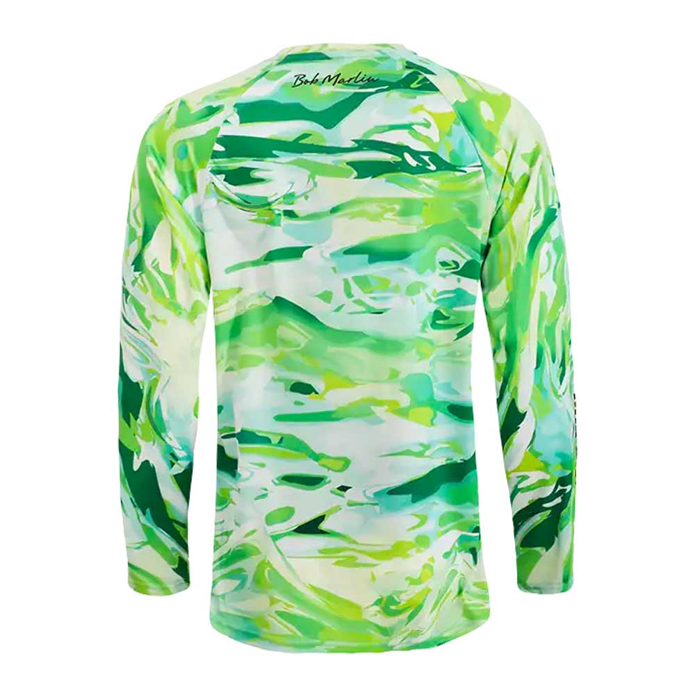Bob Marlin Performance Shirt Green Storm (view 3 of 3)