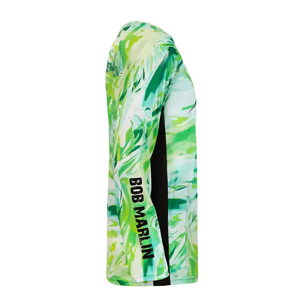 Bob Marlin Performance Shirt Green Storm - XL