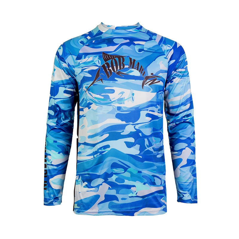 Bob Marlin Performance Shirt Blue Storm (view 1 of 3)