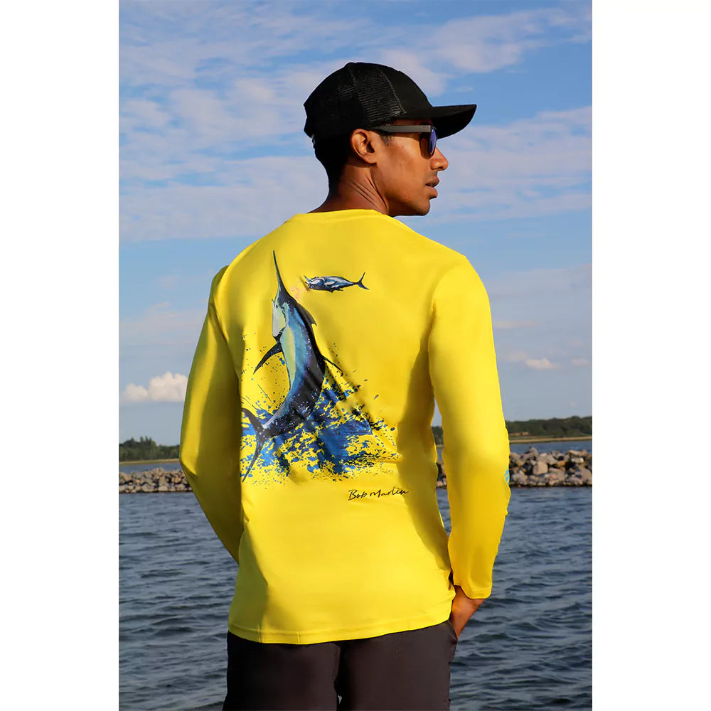 Bob Marlin Performance Shirt Bazaruto Yellow (view 2 of 3)
