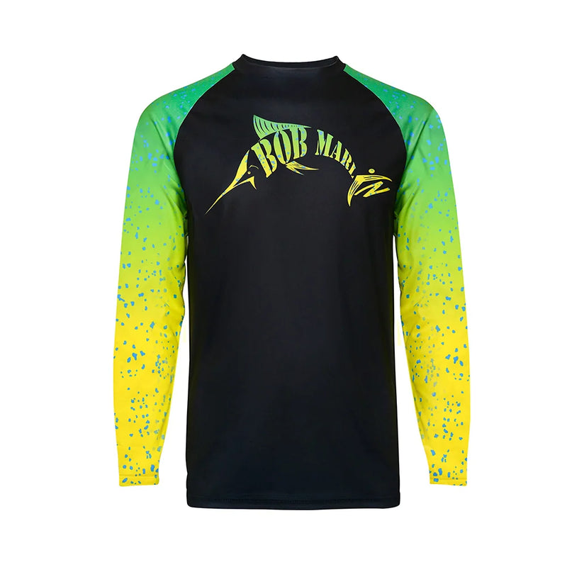 Bob Marlin Performance Shirt Bob Mahi Black (view 1 of 3)