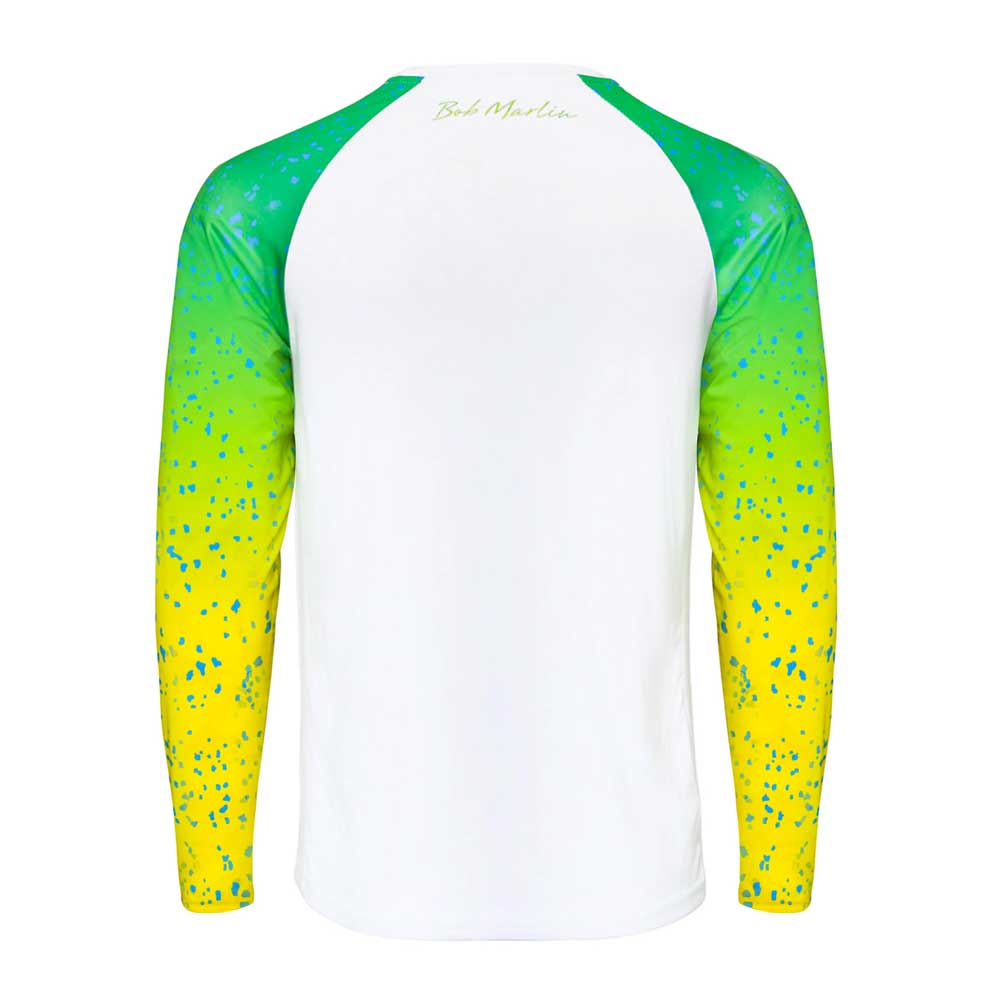 Bob Marlin Performance Shirt Bob Mahi White (view 3 of 3)