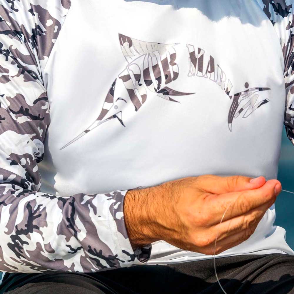 Bob Marlin Performance Shirt Bob Camo Grey (view 2 of 3)