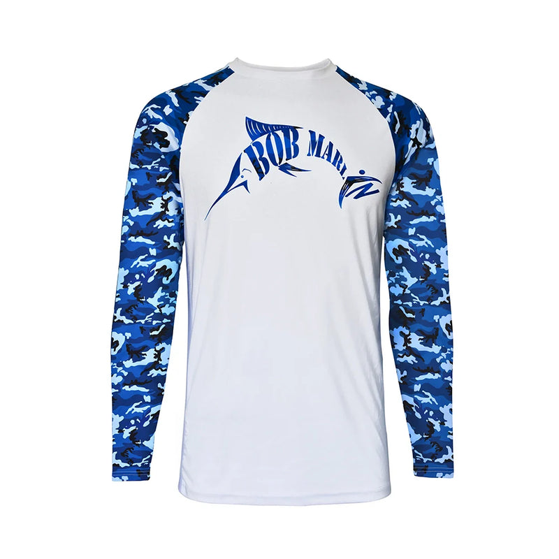 BobMarlinGear Performance Shirt Bob Camo Blue (view 1 of 3)
