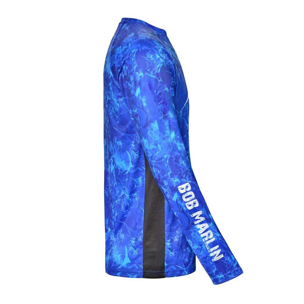 Bob Marlin Performance Shirt Grander Blue - XL