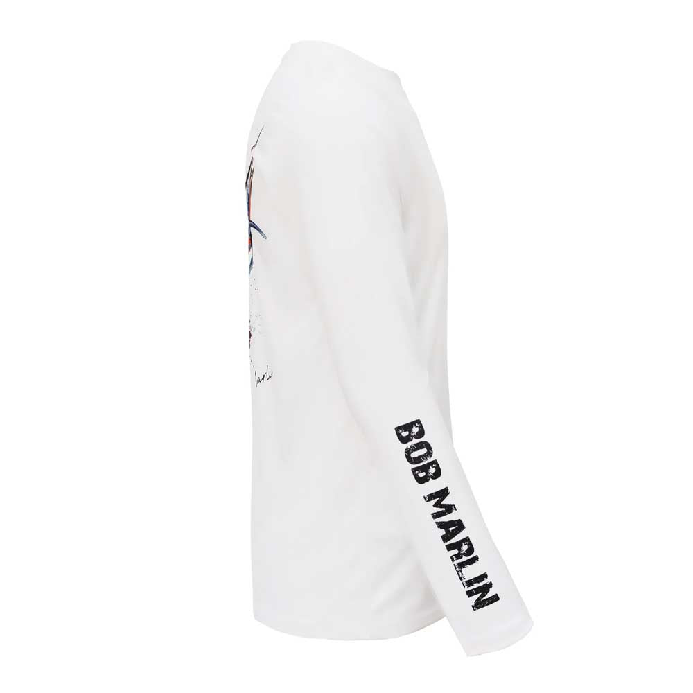 Bob Marlin Performance Shirt Sail Rebel White - XL