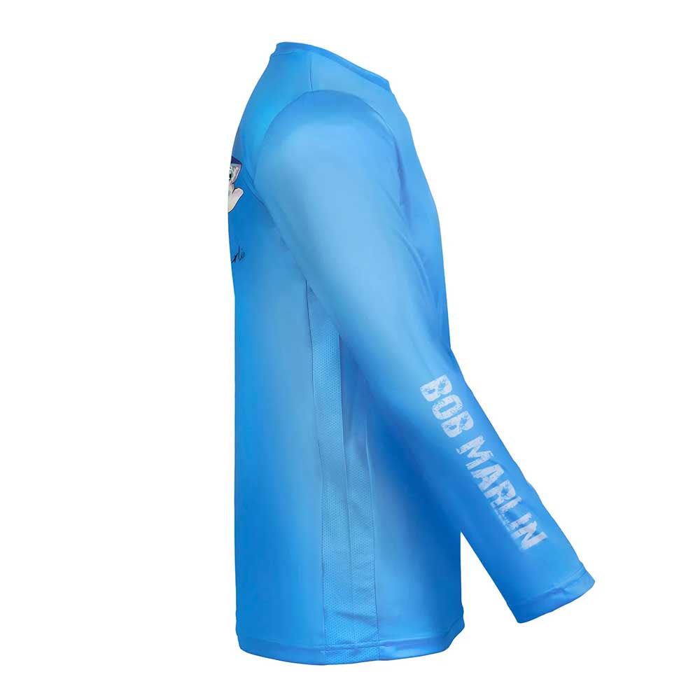 Bob Marlin Performance Shirt Natty Tuna Blue - XL