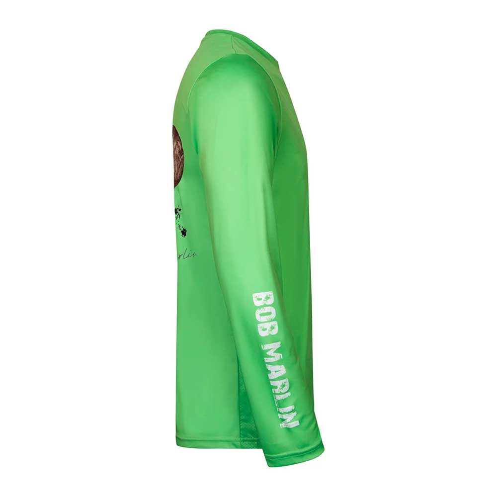 Bob Marlin Performance Shirt Natty Grouper Green - XL
