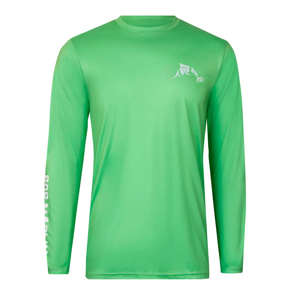 Bob Marlin Performance Shirt Natty Grouper Green (view 3 of 3)