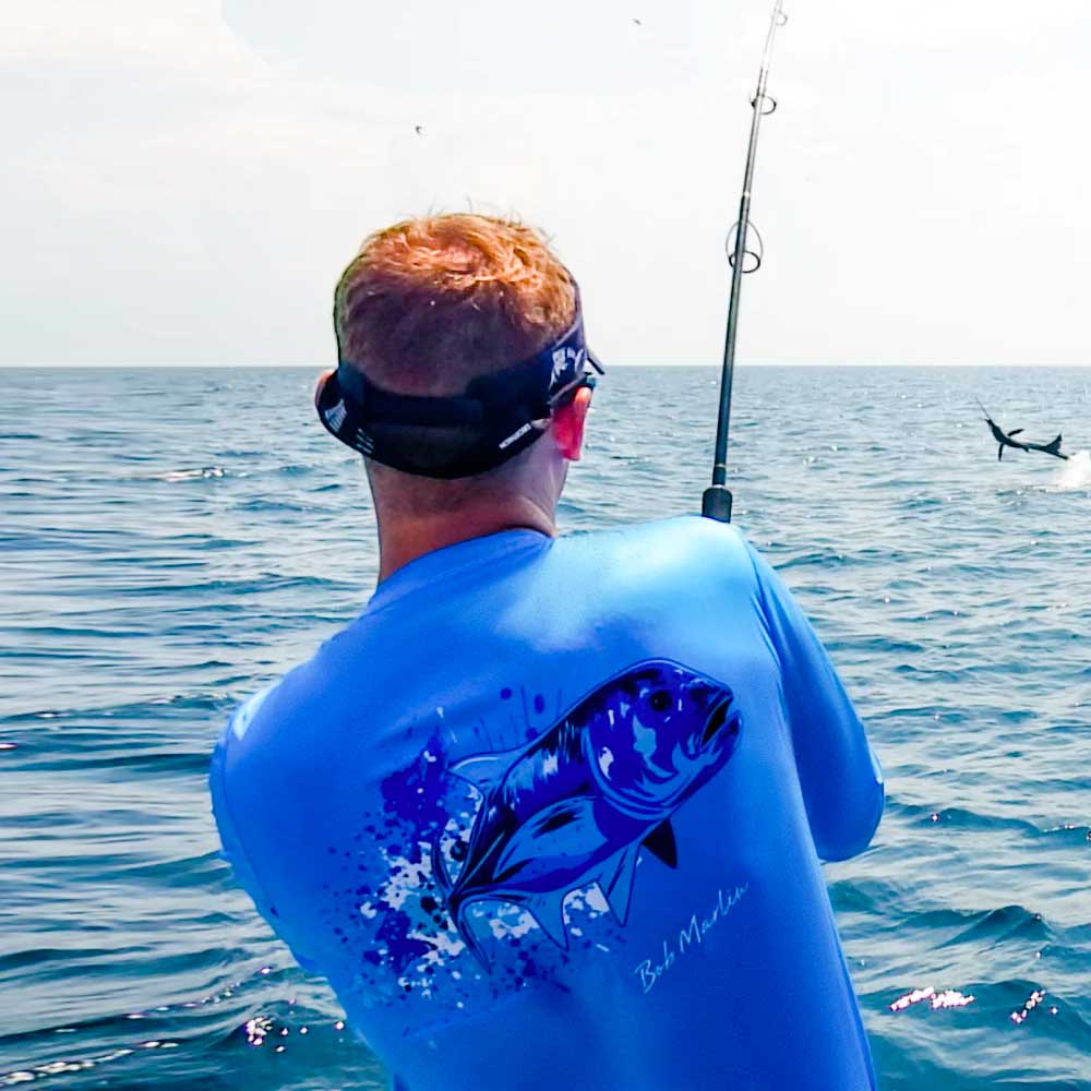 Bob Marlin Performance Shirt Ocean GT Blue (view 2 of 3)