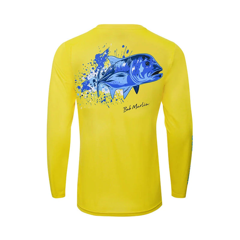 Bob Marlin Performance Shirt Ocean GT Yellow (view 1 of 3)